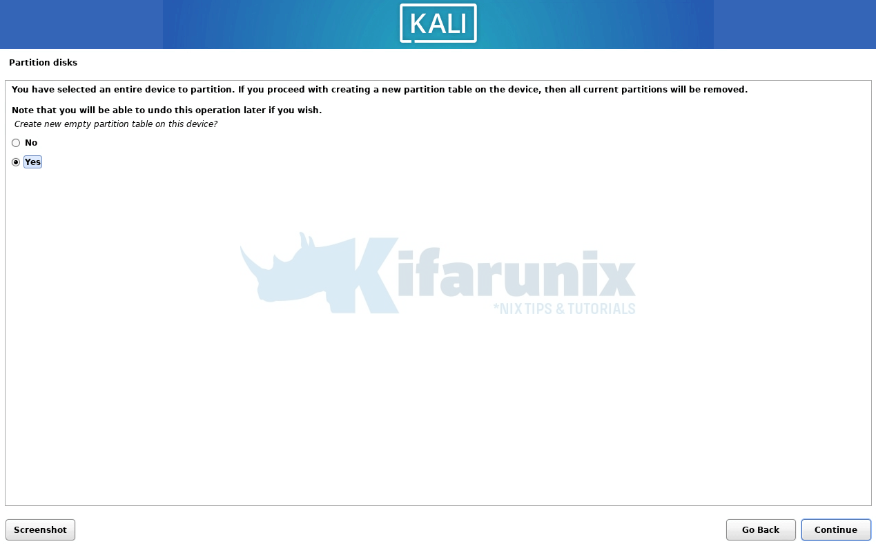 How to Import Kali Linux Image into OpenStack (2024.x): A Complete Guide 3 kali linux disk partitioning