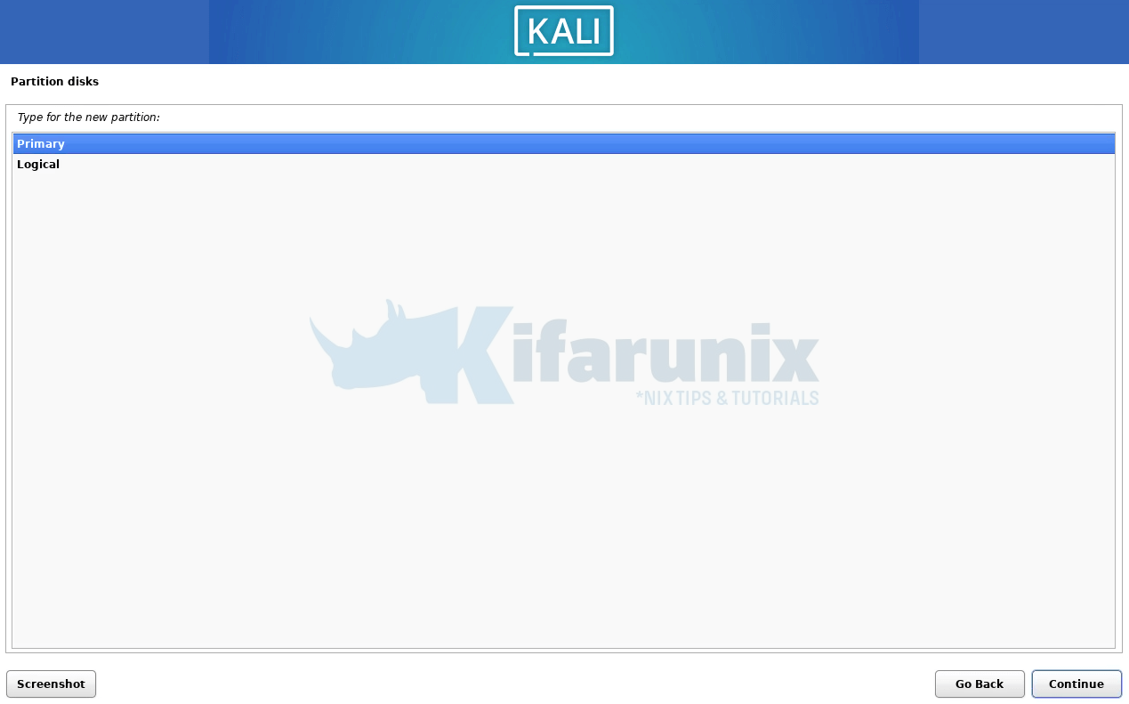 How to Import Kali Linux Image into OpenStack (2024.x): A Complete Guide 7 kali linux manual disk partitioning: primary