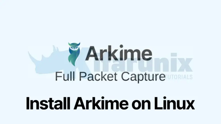 How to Install Arkime with Elasticsearch 8 on Ubuntu 24.04 - kifarunix.com