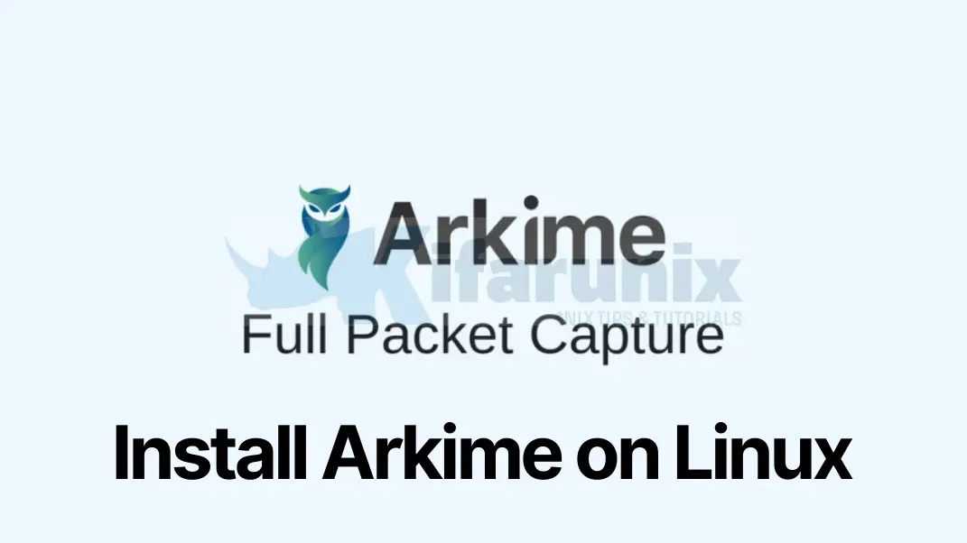 Install Arkime with Elasticsearch 8 on Ubuntu 24.04