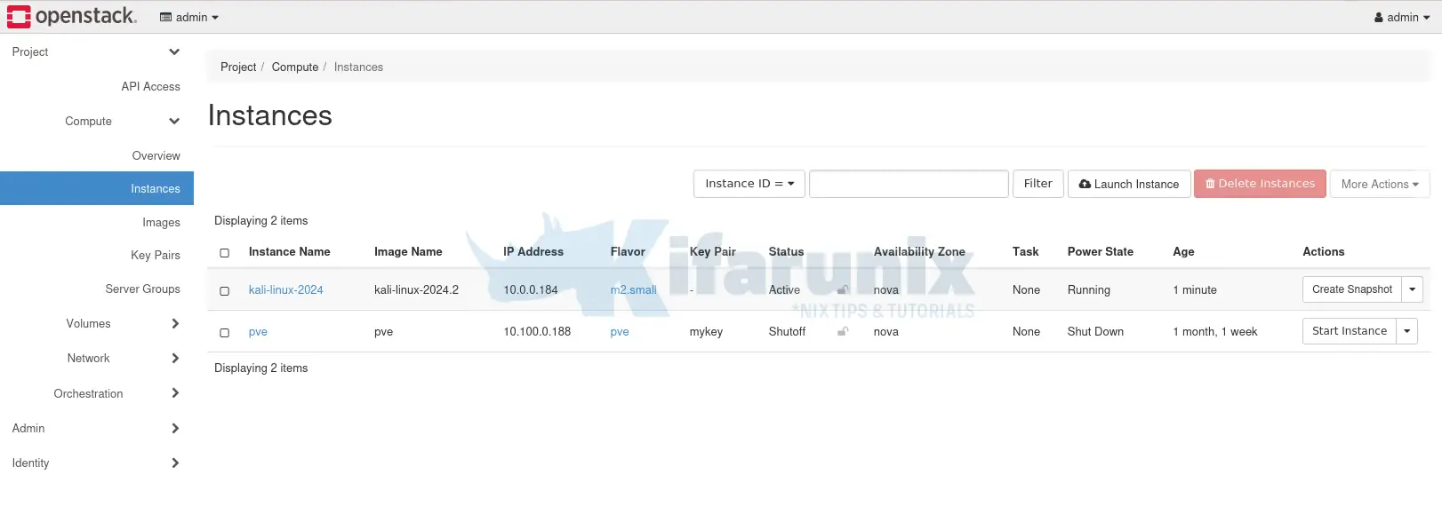 How to Import Kali Linux Image into OpenStack (2024.x): A Complete Guide 12 kali linux instance openstack