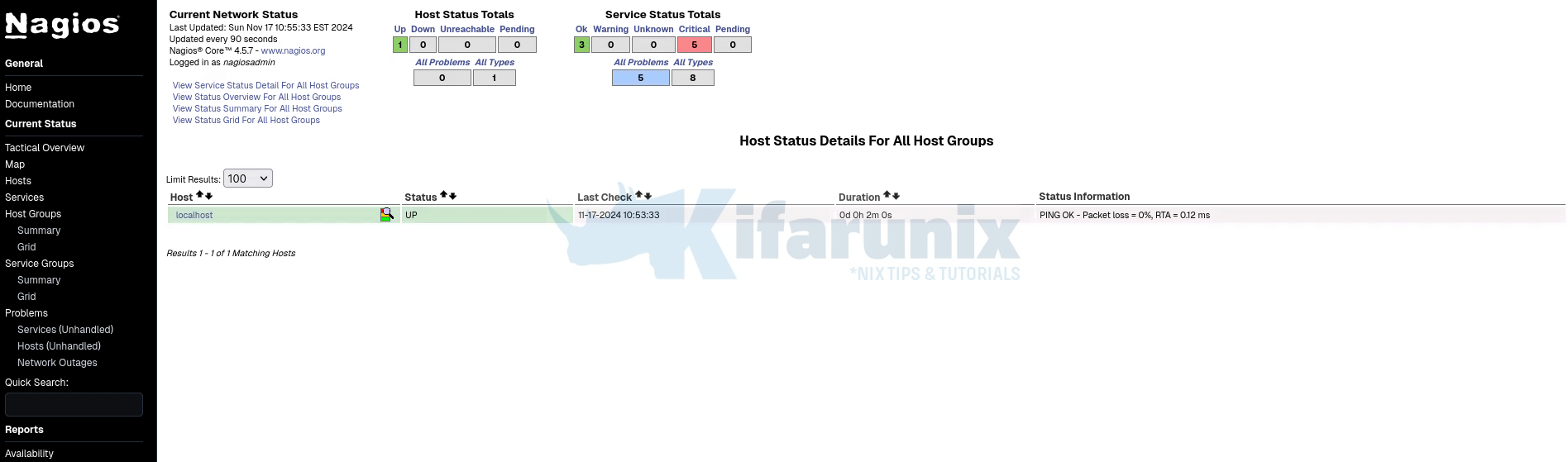 Install Nagios Plugins on CentOS 9 Stream 1 nagios core host checks centos 9 stream