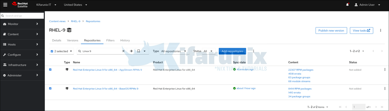 How to Install Red Hat Satellite on RHEL 9 - kifarunix.com
