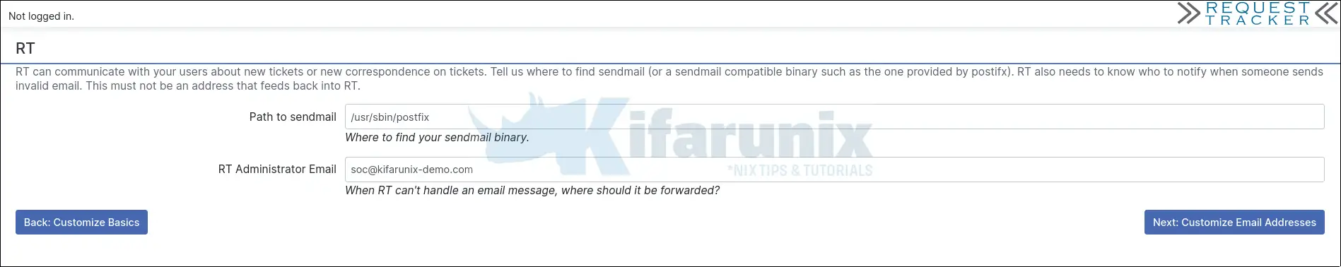 Install Request Tracker (RT) on Ubuntu 24.04 7 rt email settings