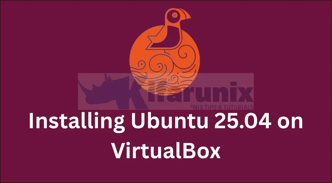 Home 46 install ubuntu 25.04 on virtualbox