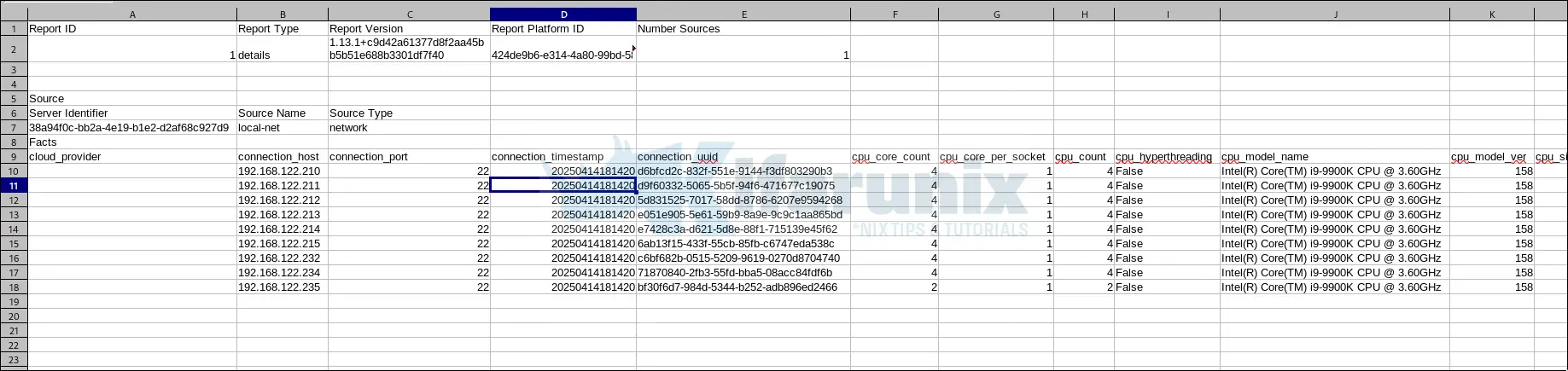 How to Install Red Hat Discovery Tool on RHEL 9 10 sample details csv report