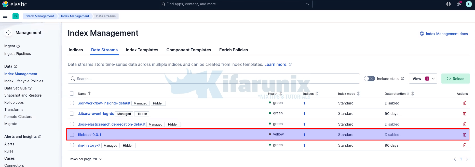 Install Filebeat 9 on Ubuntu/Debian 2 filebeat es data streams