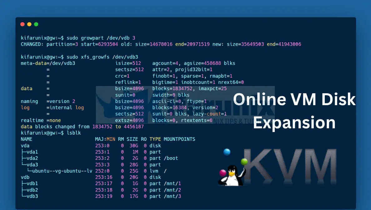 KVM Online Disk Expansion: How to Extend Virtual Disks Without Downtime 1 KVM Online Disk Expansion: How to Extend Virtual Disks Without Downtime