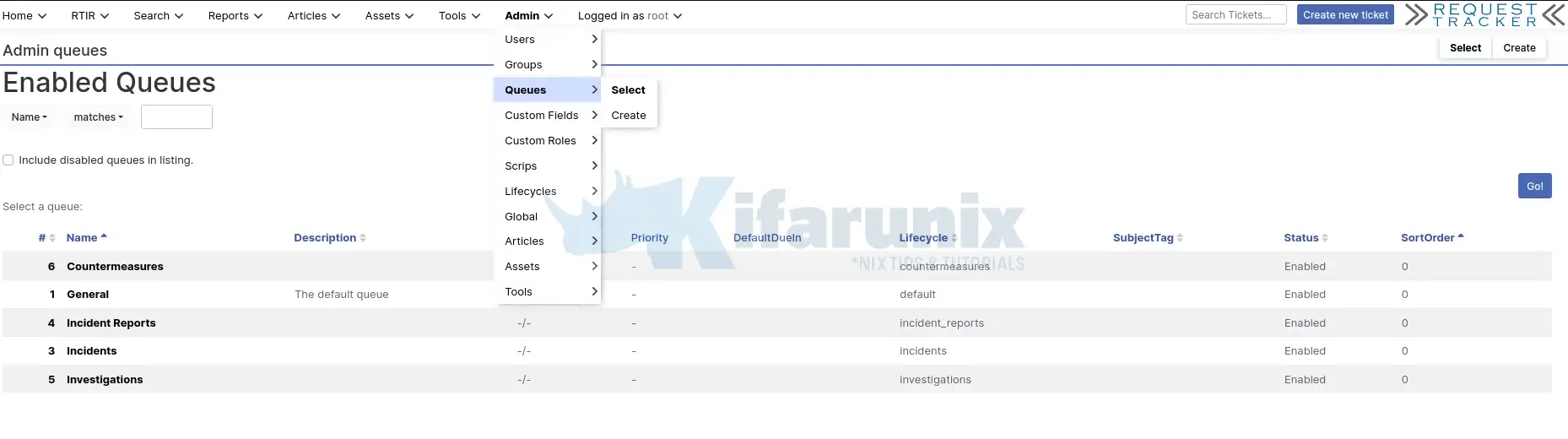 Install RTIR Module on Request Tracker