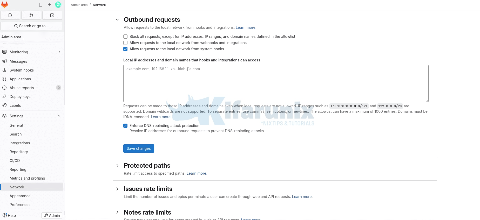 How to Automate OpenShift Builds with Git Webhooks: Step-by-Step Guide 3 default gitlab webhook outbound requests settings
