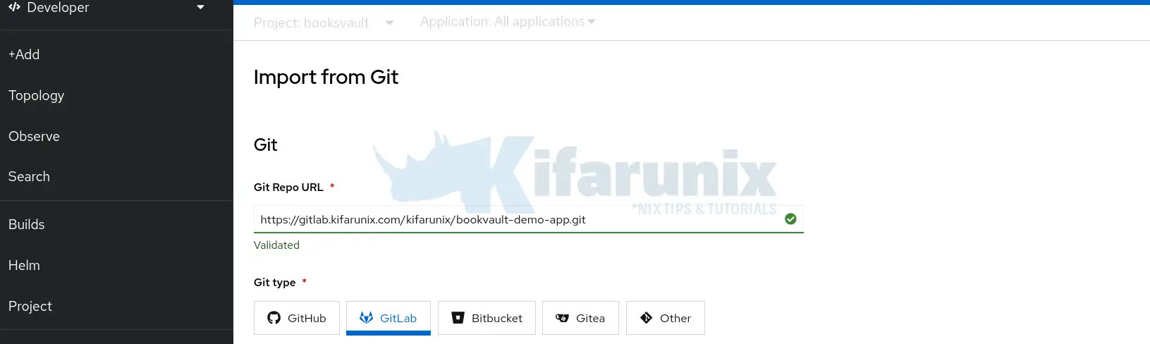 How to Deploy Apps on OpenShift Using BuildConfig: A Step-by-Step Guide (2025) 5 import openshift project from gitlab