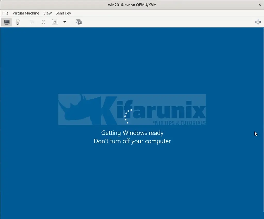 windows 2016 restarted to apply patches