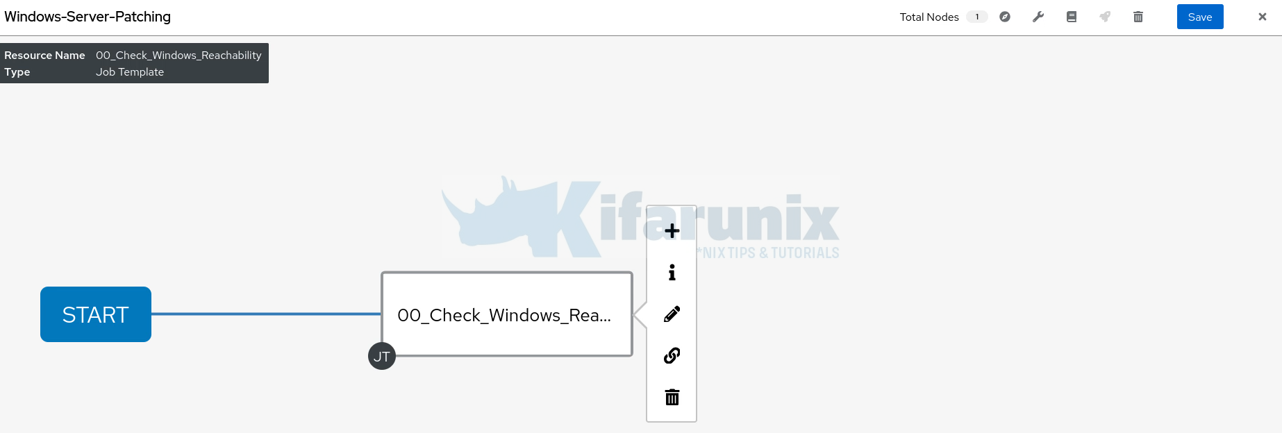 Automate Windows Server Patching with Ansible AWX: Step-by-Step 10 workflow setup ansible