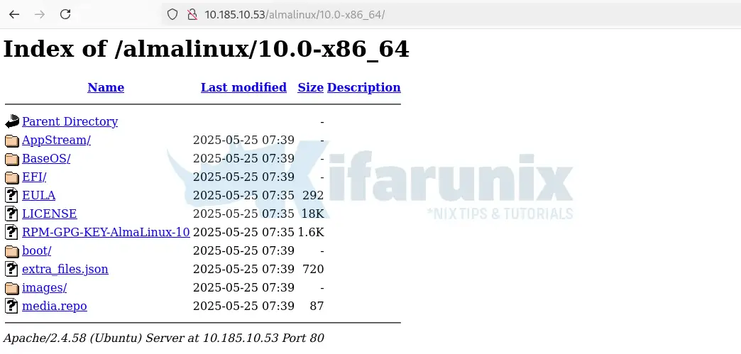 How to Set Up PXE Boot Server on Ubuntu 24.04: Step-by-Step Guide 3 pxe boot alma linux iso files