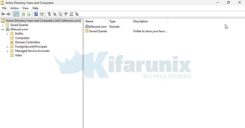 Install and Set Up Active Directory on Windows Server 2025
