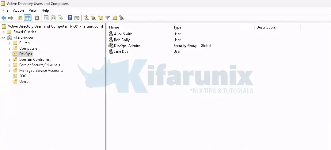 Install and Set Up Active Directory on Windows Server 2025 with LDAPS 7 windows AD create users and groups via powershell scripts