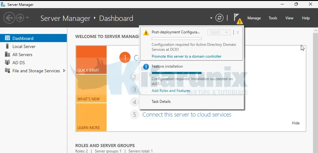 promote server to domain controller