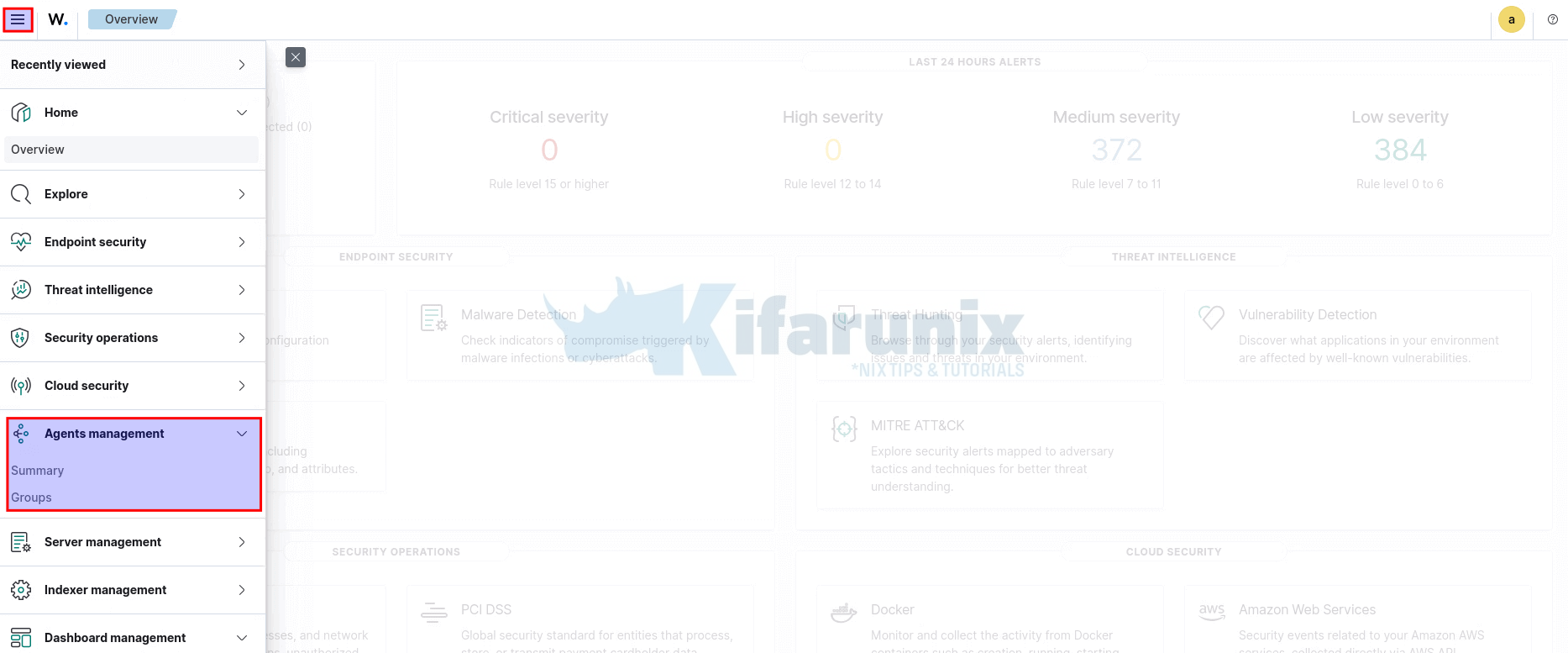 Install Wazuh Agent on RHEL