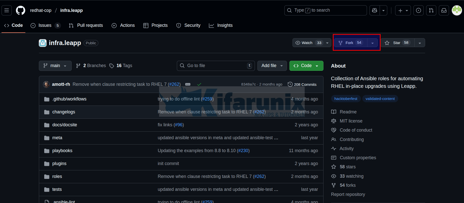 Automate RHEL OS Upgrades using Ansible infra.leapp Playbooks