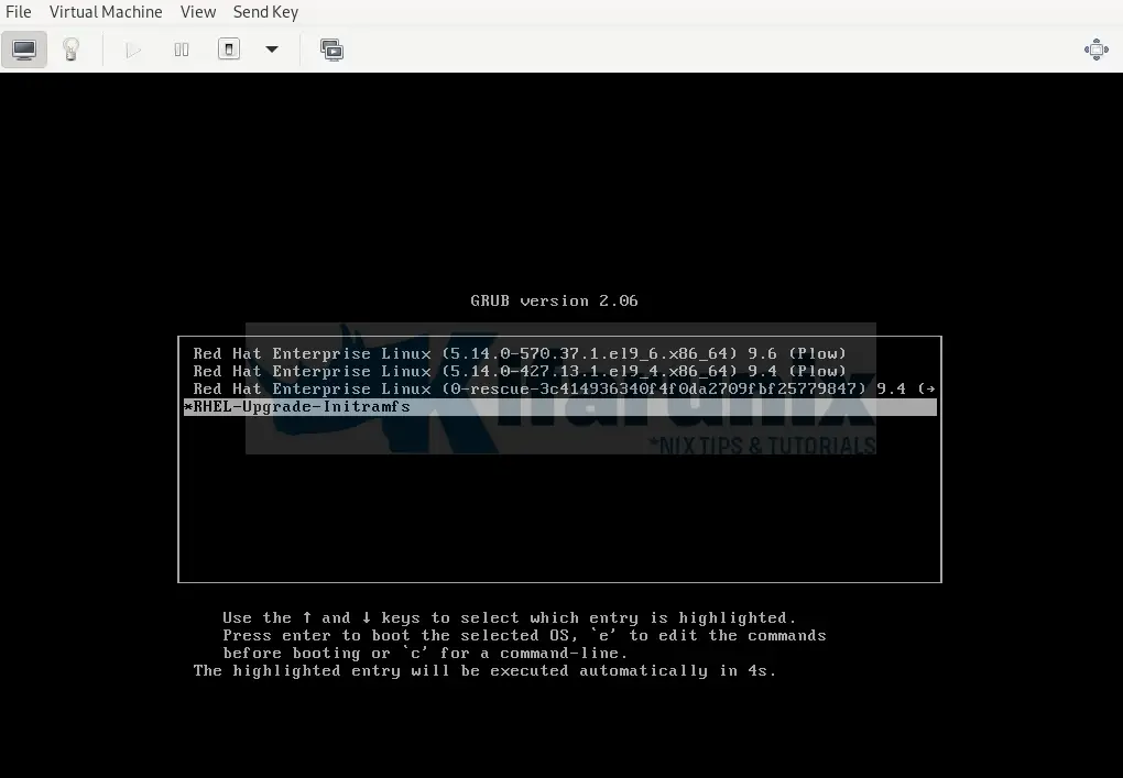 Upgrade RHEL 9 to RHEL 10 using LEAPP Tool 4 Upgrade RHEL 9 to RHEL 10 using LEAPP Tool