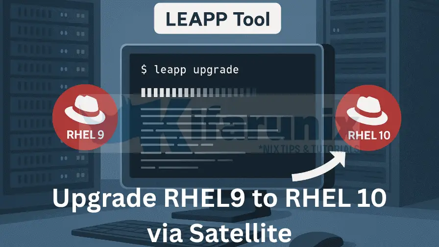 Upgrade RHEL 9 to RHEL 10 using LEAPP Tool 1 Upgrade RHEL 9 to RHEL 10 using LEAPP Tool