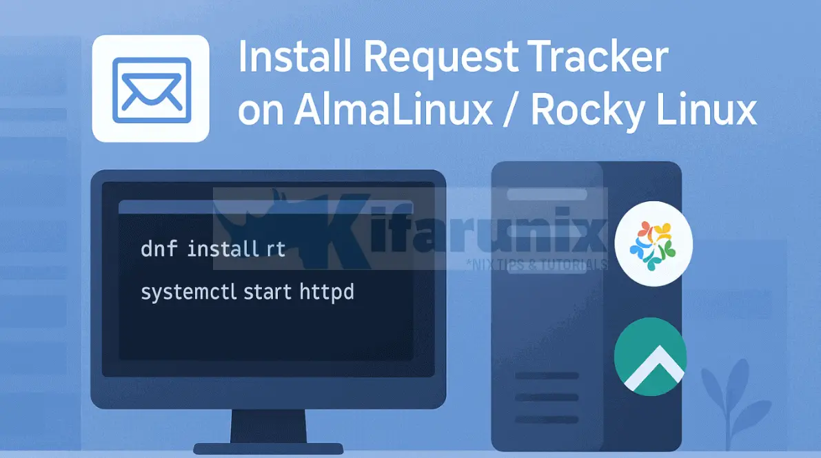 Home 25 Install Request Tracker on AlmaLinux/Rocky Linux