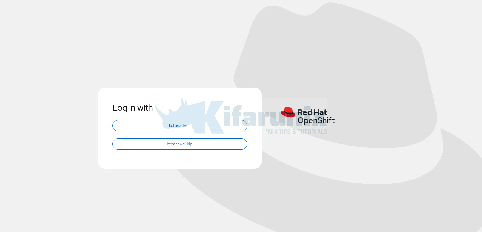 How to Configure HTPasswd Identity Provider in OpenShift 4.x