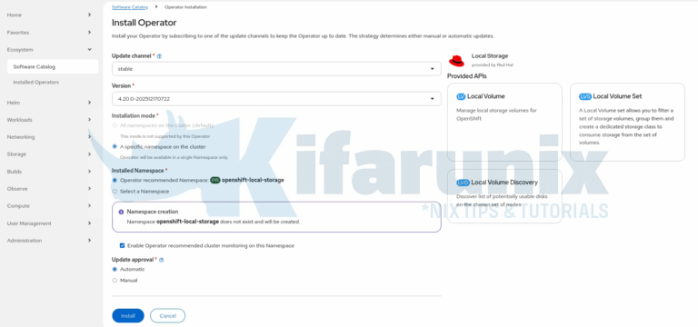 How to Install and Configure OpenShift Data Foundation on OpenShift 4. ...