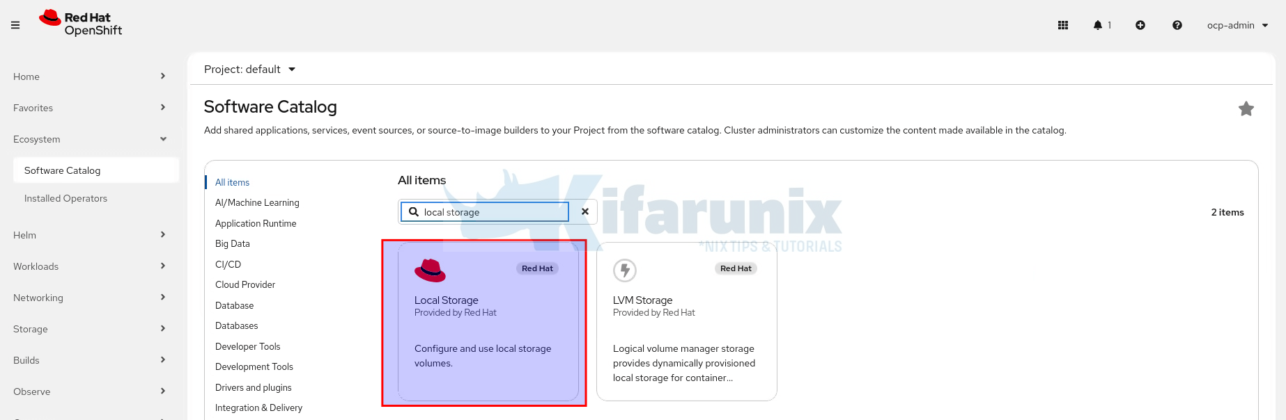 Install and Configure OpenShift Data Foundation (ODF) on OpenShift