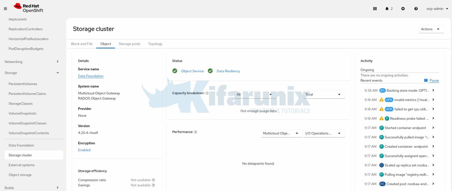 How to Install and Configure OpenShift Data Foundation on OpenShift 4. ...