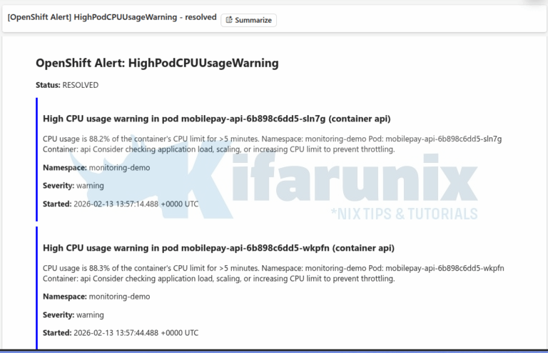 How to Set Up Alerting in OpenShift 4: Alertmanager, Alert Rules ...