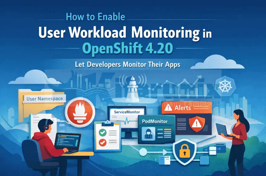 Home 8 Enable User Workload Monitoring in OpenShift 4.20