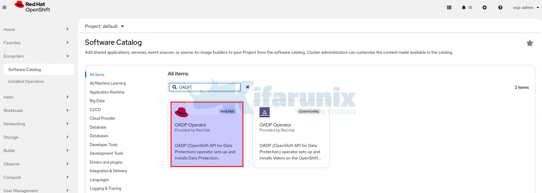 Backup and Restore Applications in OpenShift 4 with OADP (Velero)