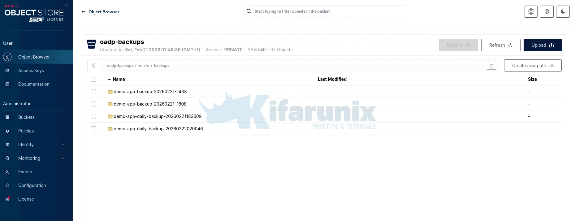 Restore and Validate Application Backups in OpenShift with OADP