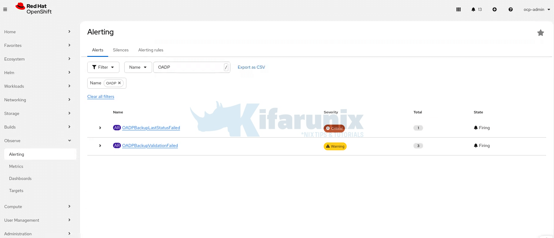 Part 3: How to Restore and Validate Application Backups in OpenShift with OADP 7 velero backup failed alerts