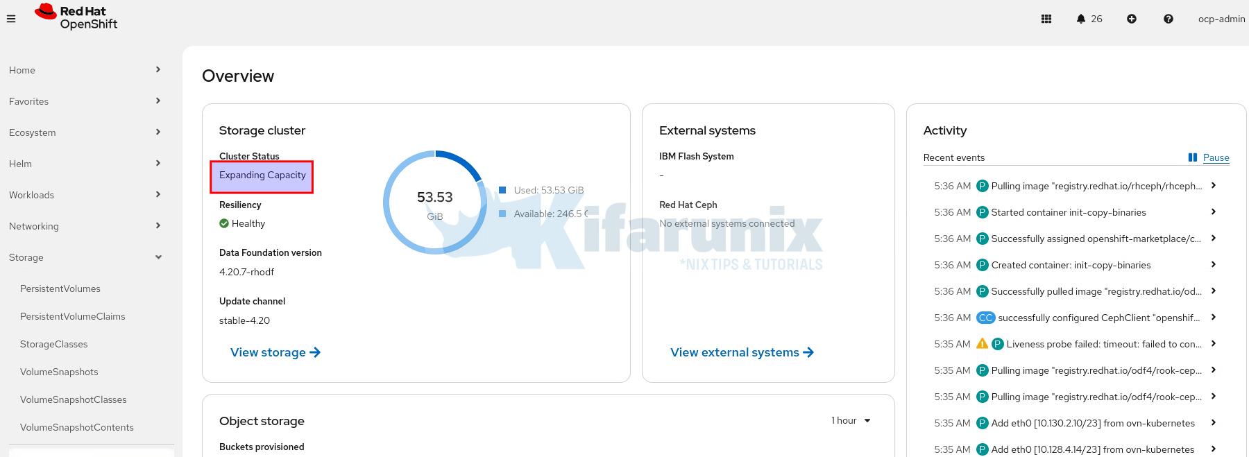 How to Migrate ODF from Worker Nodes to Dedicated Storage Nodes on OpenShift 4.x 5 expanding capacity odf