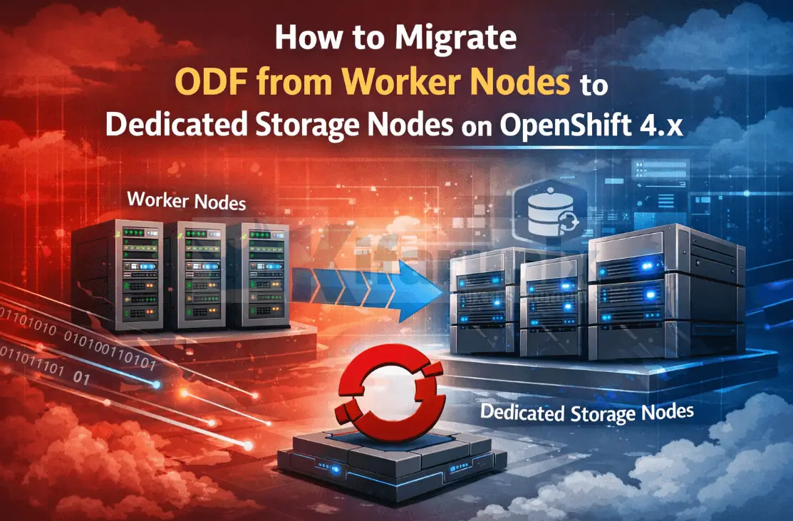 How to Migrate ODF from Worker Nodes to Dedicated Storage Nodes on OpenShift 4.x 1 migrate odf from worker nodes to storage nodes