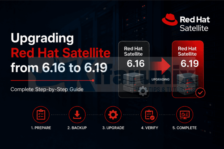 Upgrading Red Hat Satellite from 6.16 to 6.19: Complete Step-by-Step ...