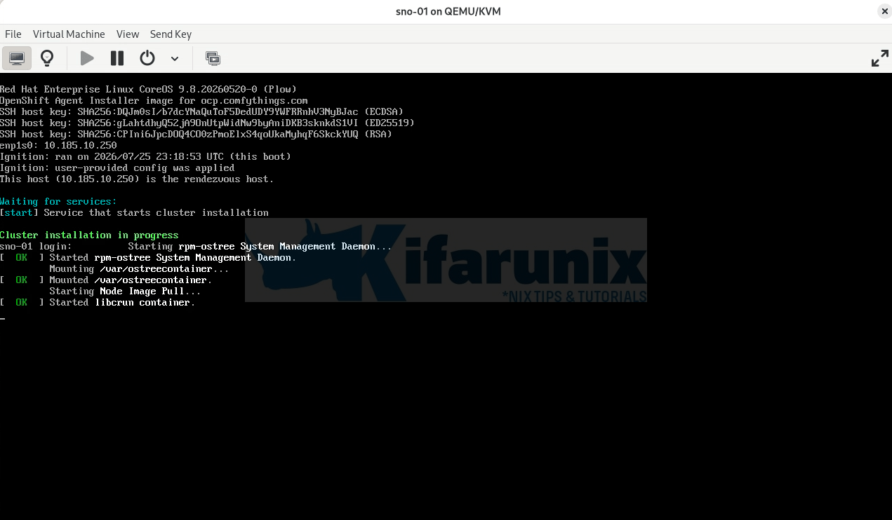 How to Deploy Single Node OpenShift (SNO) Using the Agent-Based Installer on KVM 2 How to Deploy Single Node OpenShift (SNO) on KVM