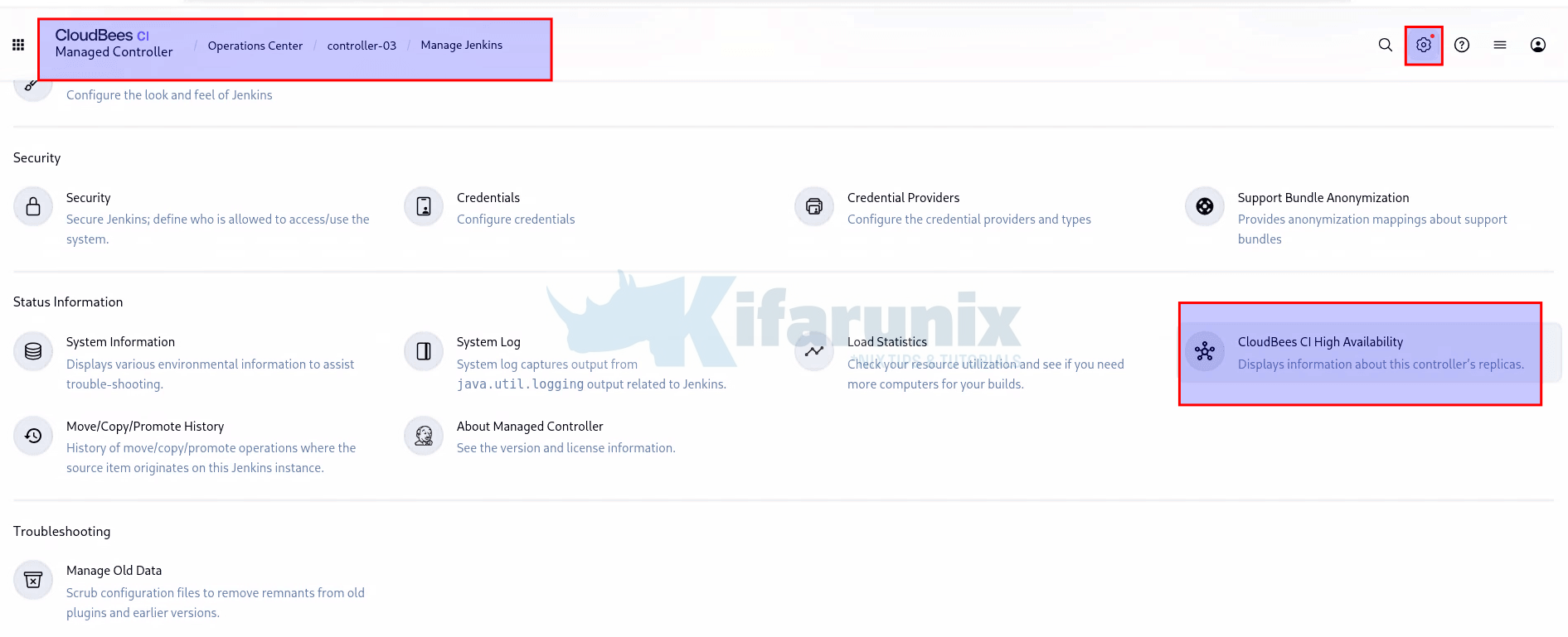 managed-controller-high-availability-settings managed controller high availability settings